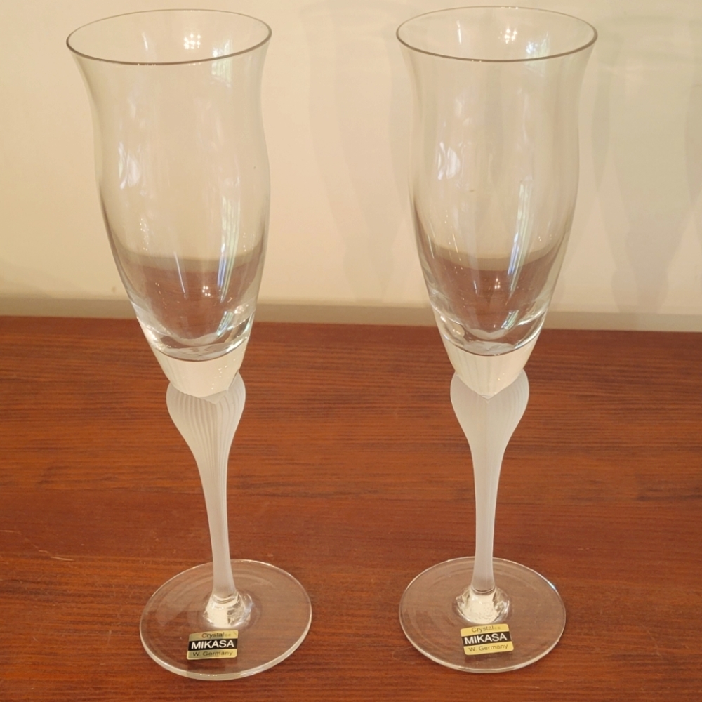 Mikasa Vintage Champagne Flute Set of 2